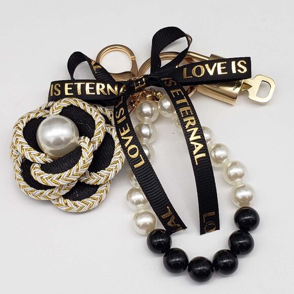 Authentic Louis Vuitton Lock & Key with unbranded Bagcharm, Keycharm, Keychain - Picture 7 of 10